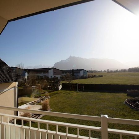 Ferienwohnung Untersbergblick Salzburg Bagian luar foto